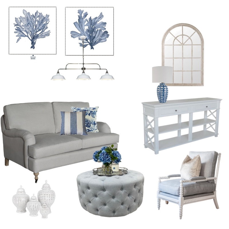 Hamptons Lounge Mood Board by My Interior Stylist on Style Sourcebook