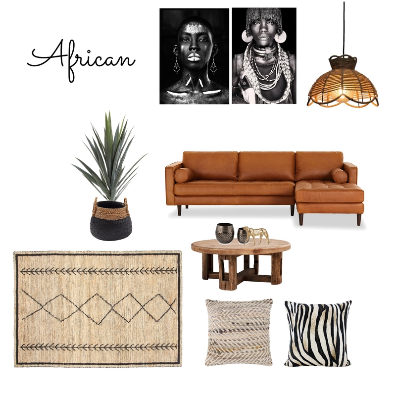 AFRICAN Mood Board by Diana E on Style Sourcebook