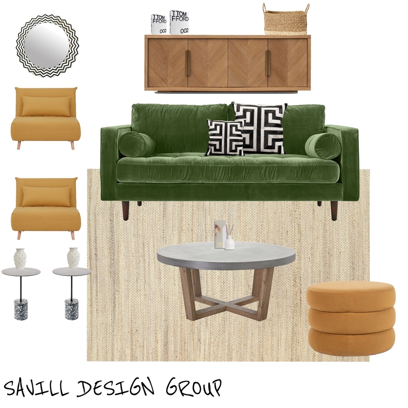 I'm Feeling Green Mood Board by SavillDesignGroup on Style Sourcebook