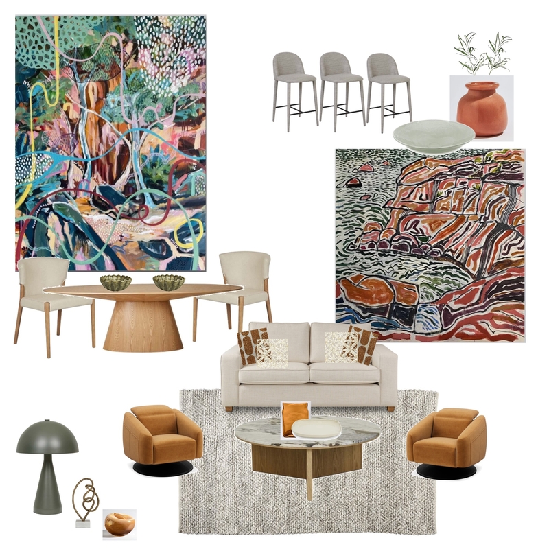 UPPER HOUSE LIVING Mood Board by Briana Forster Design on Style Sourcebook