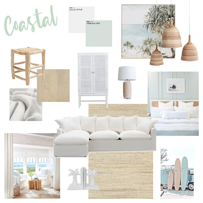Coastal Mood Board by Melinda Marie Interior Design on Style Sourcebook