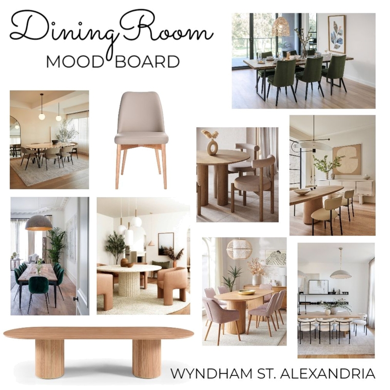 Dining Room Mood Board by theacrowley on Style Sourcebook