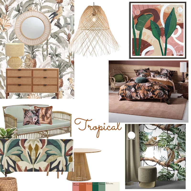 Tropical Mood Board by WendyMarinich on Style Sourcebook