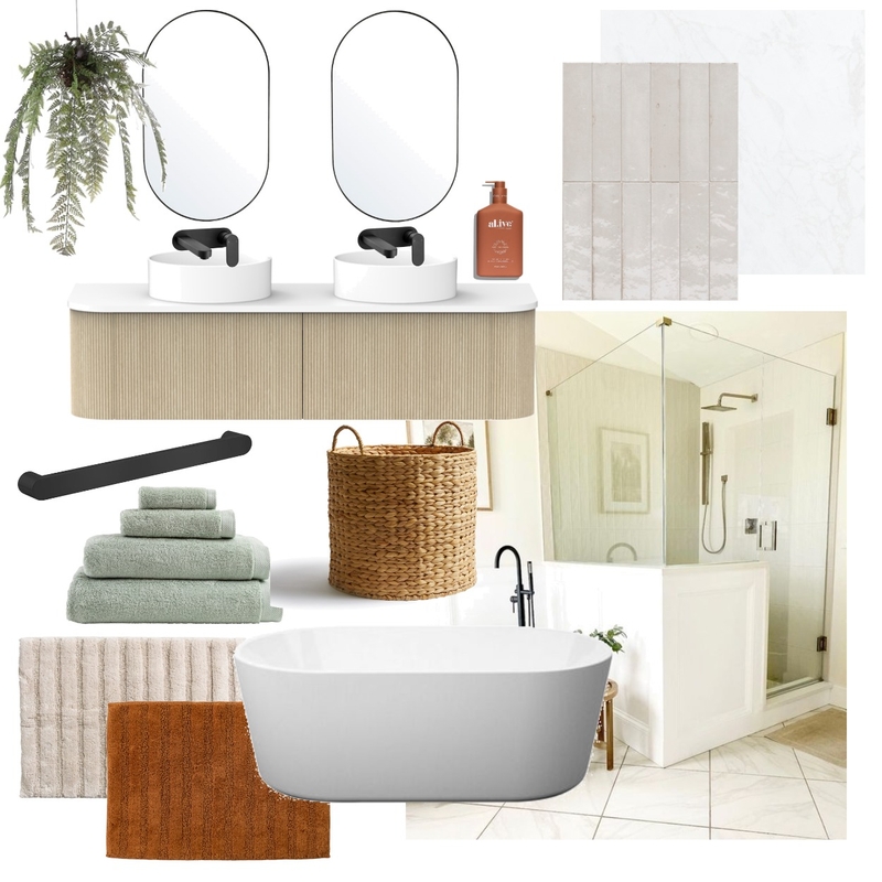 Main Bath Mood Board by Chelstopher on Style Sourcebook