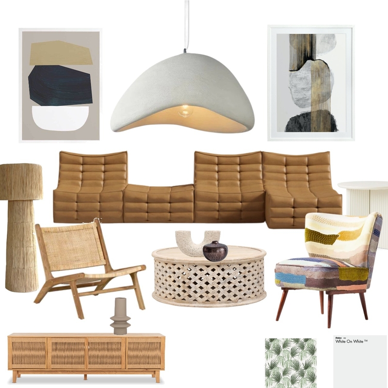 Living area Mood Board by KAVIAR ARCHITECTURAL STUDIO on Style Sourcebook