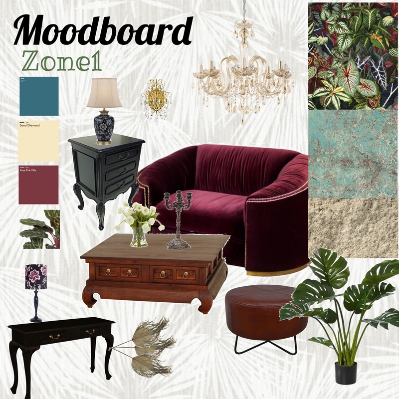 Cafe MD Project 1 Mood Board by Jihan B on Style Sourcebook