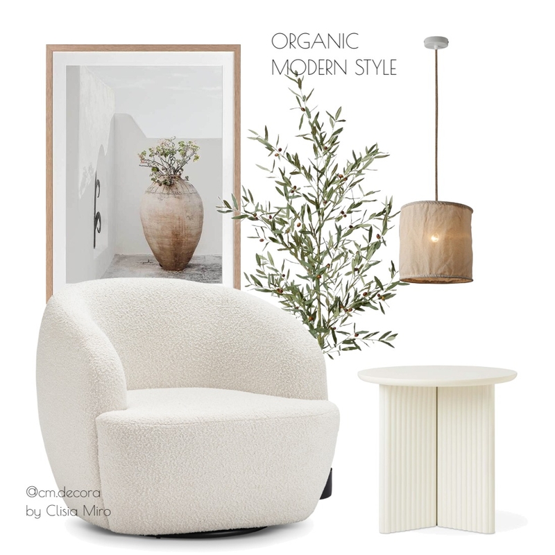 ORGANIC MODERN STYLE Mood Board by Cm decora on Style Sourcebook