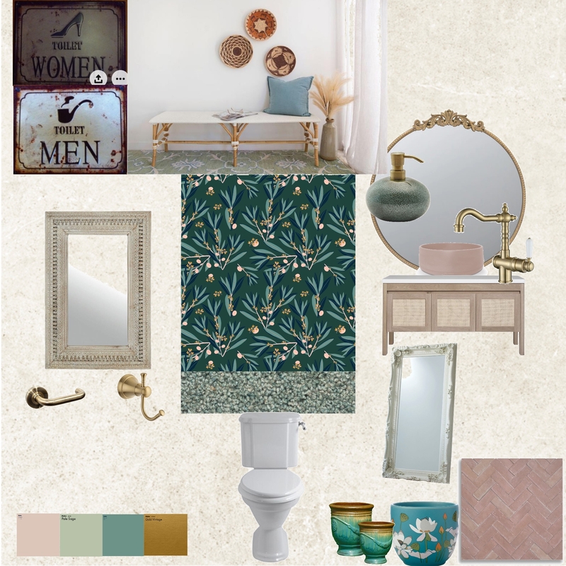 mood board toilet Mood Board by Jihan B on Style Sourcebook