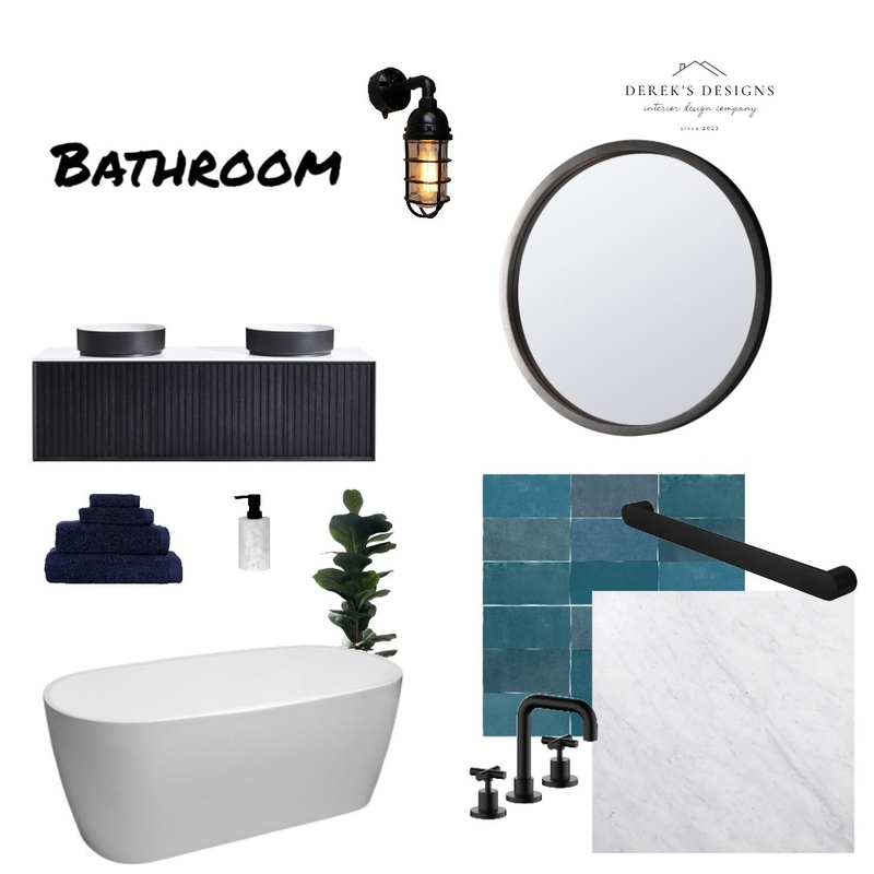 Bathroom Mood Board by Derek on Style Sourcebook
