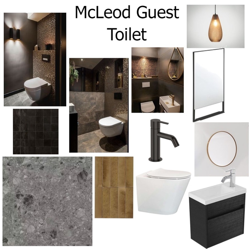 McLeod Guest Toilet Mood Board by JJID Interiors on Style Sourcebook