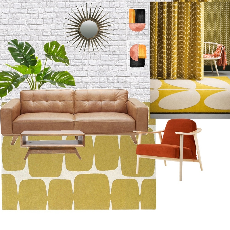 Mid Century Mood Board by Nadinemartinrox@hotmail.com on Style Sourcebook