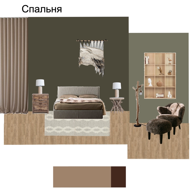 Спальня еще Mood Board by Putevki.by on Style Sourcebook