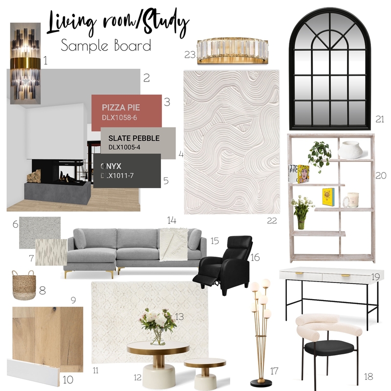 Living room Mood Board by laila elamir on Style Sourcebook