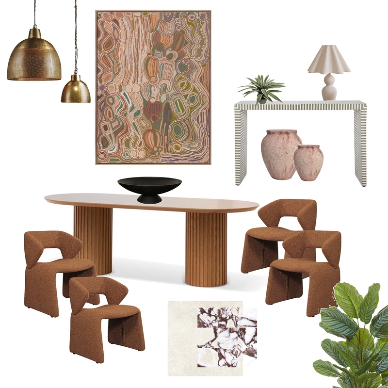 Rust Dining Mood Board by Haus & Hub Interiors on Style Sourcebook