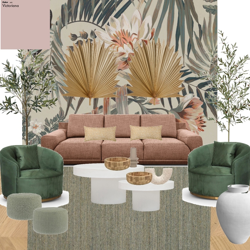 Chic and tropical Mood Board by Maria Varvaridi on Style Sourcebook