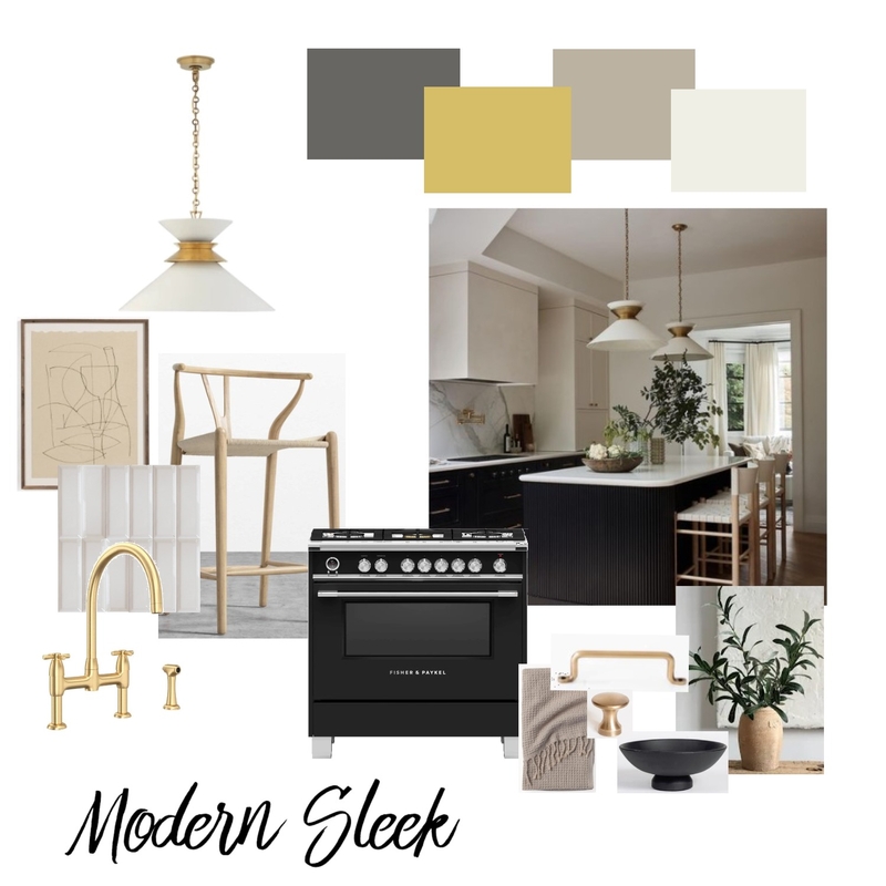 Tara Kitchen Modern Sleek Mood Board by alexnihmey on Style Sourcebook