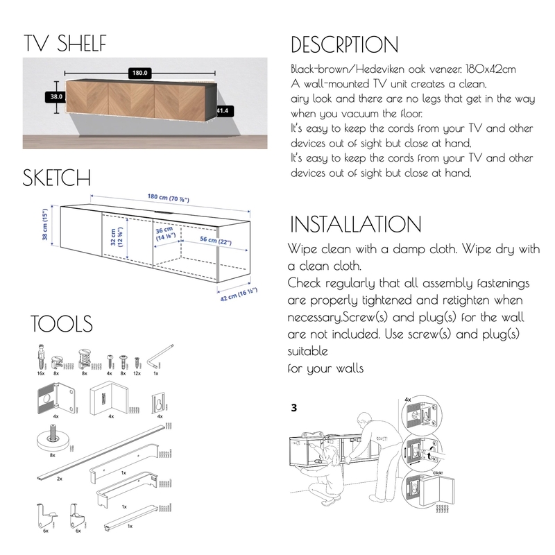 TV Shelf/Desk Mood Board by aleaisla on Style Sourcebook
