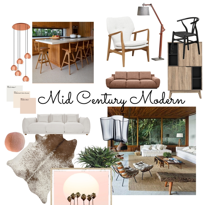 Mid Century Modern 2 Mood Board by coastshack on Style Sourcebook