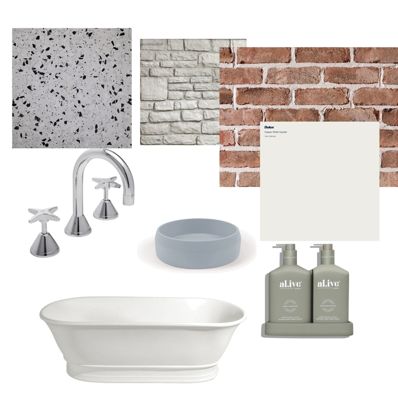 Simple Bathroom Mood Board by Just a Guy on Style Sourcebook