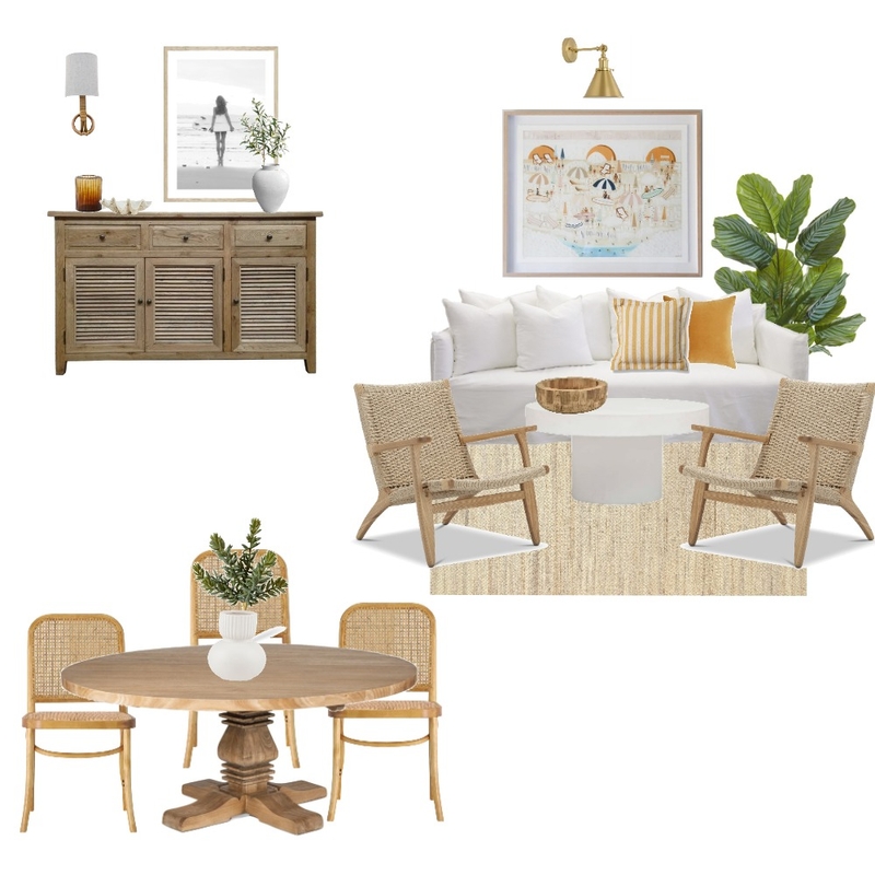 Living Room - Coastal classic v2 Mood Board by Hart on Southlake on Style Sourcebook