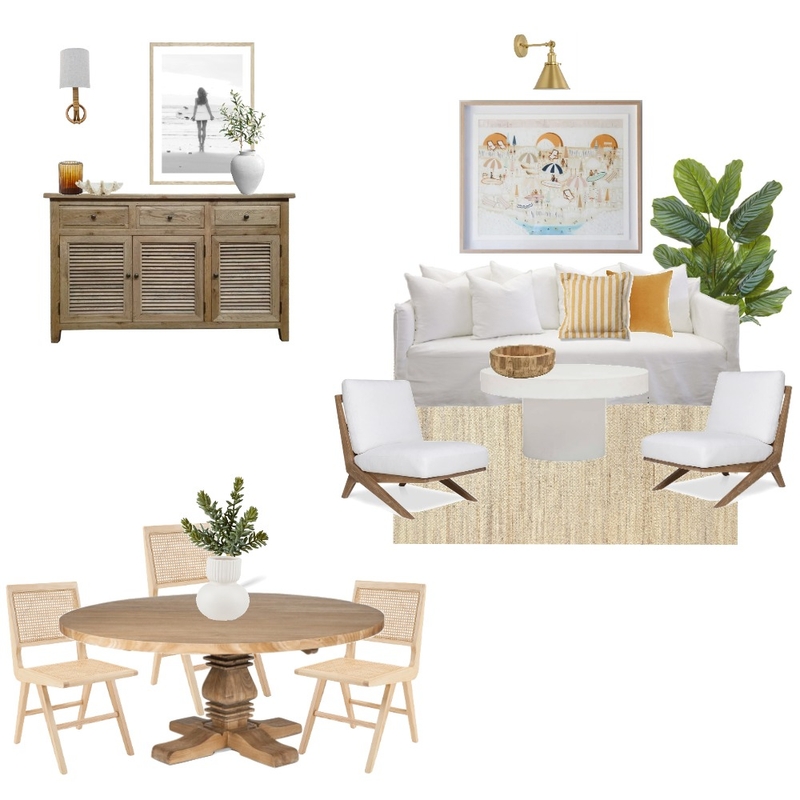 Living Room - Coastal classic v7 Mood Board by Hart on Southlake on Style Sourcebook