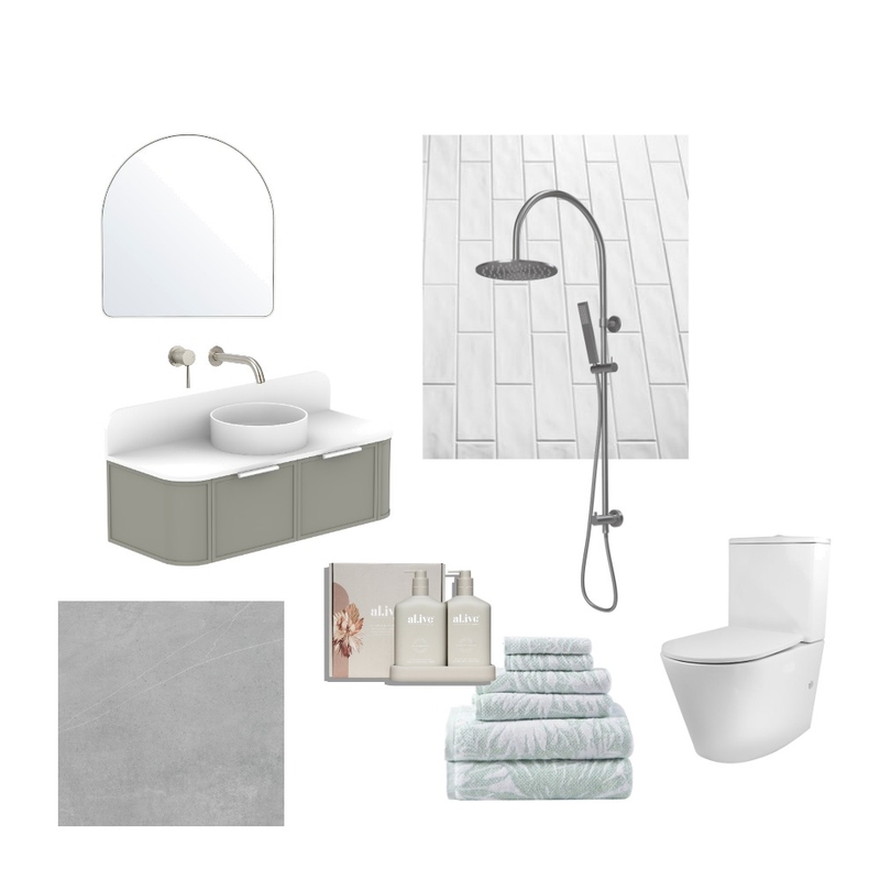 GF101 Bathroom Mood Board by Mojavé Interiors on Style Sourcebook