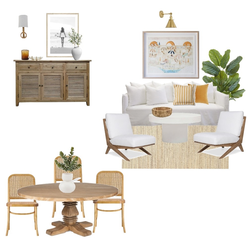 Living Room - Coastal classic v8 Mood Board by Hart on Southlake on Style Sourcebook