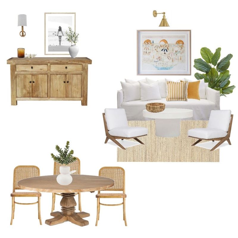Living Room - Coastal  v9 Mood Board by Hart on Southlake on Style Sourcebook
