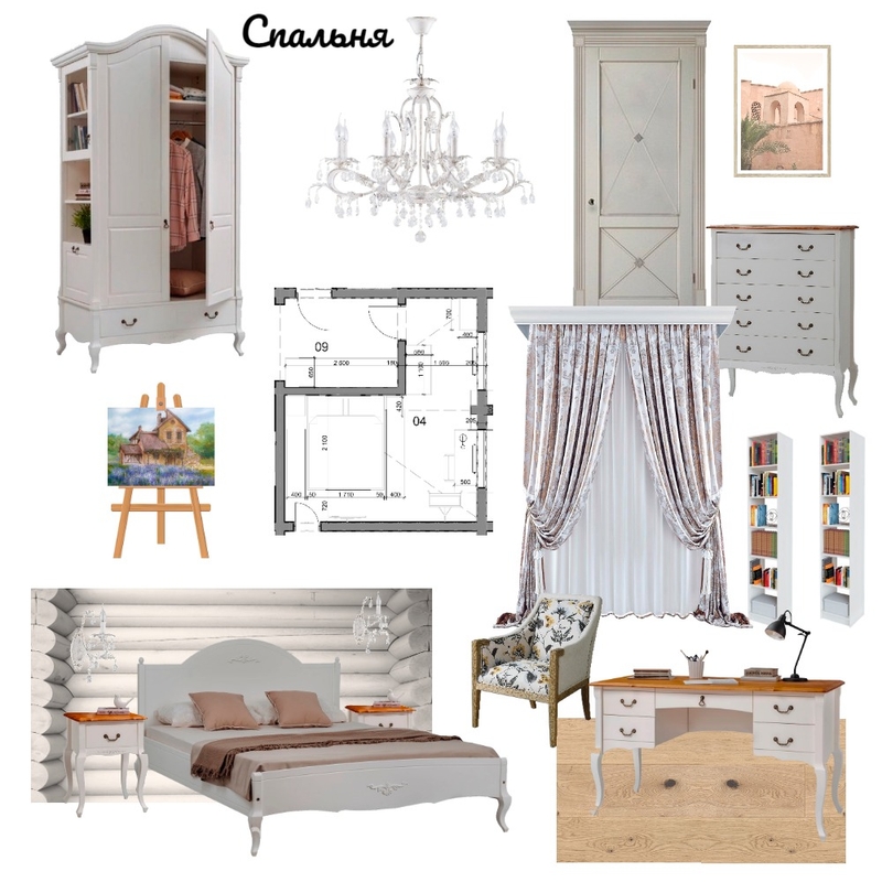 Спальня заказчицы Mood Board by Maria2023 on Style Sourcebook