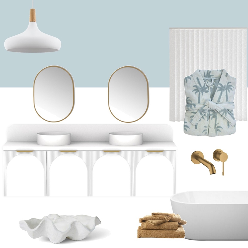 Bathroom Mood Board by Peach and Willow Design on Style Sourcebook