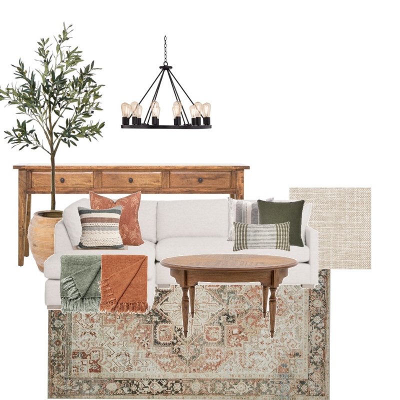 Sample Board (Living Room) Mood Board by Design with Jule's on Style Sourcebook
