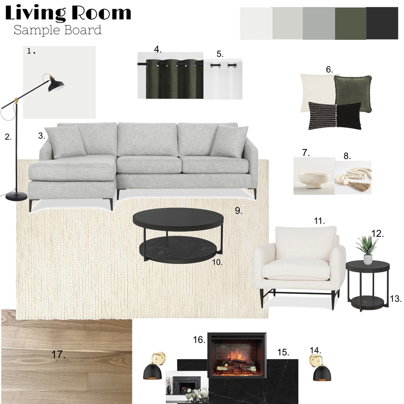 Mod 9 Living Room Mood Board by Abeachell on Style Sourcebook