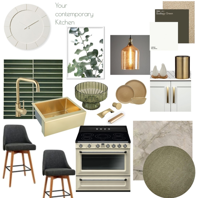 contemporary kitchen living Mood Board by colleenjthomas on Style Sourcebook