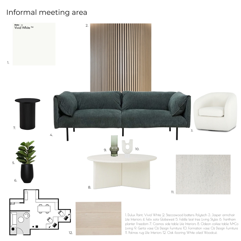 Informal meeting area Mood Board by Ngribble on Style Sourcebook