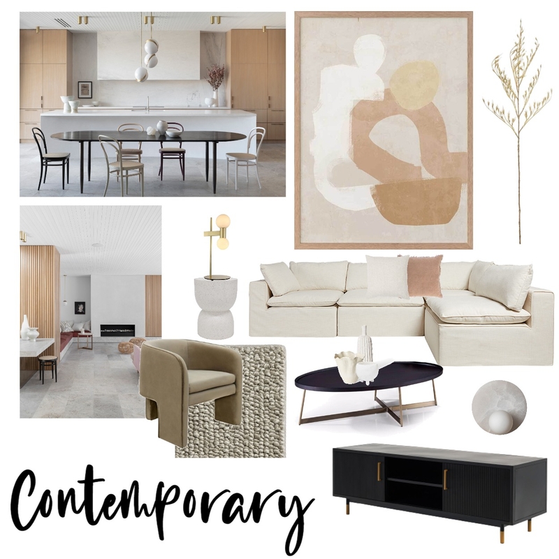 Contemporary Design Mood Board Mood Board by Conniee on Style Sourcebook