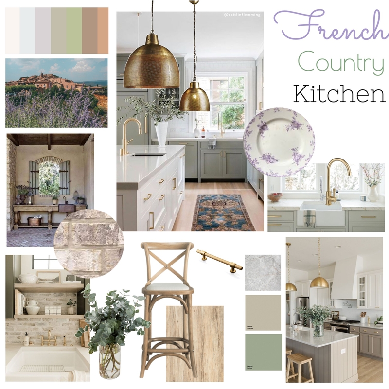 French Country Kitchen Mood Board by Leaine on Style Sourcebook