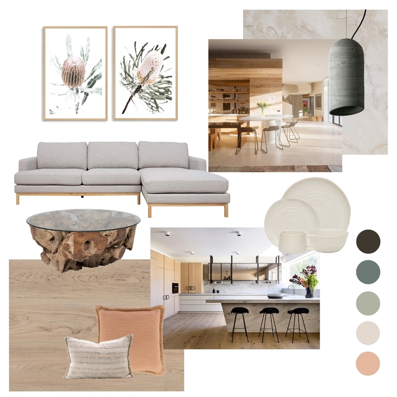 Modern Australian Mood Board by Zoe Katy on Style Sourcebook