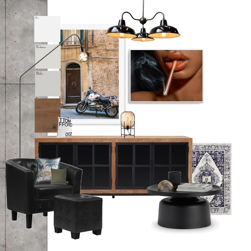 industrial interior design Mood Board by glusniovaite on Style Sourcebook