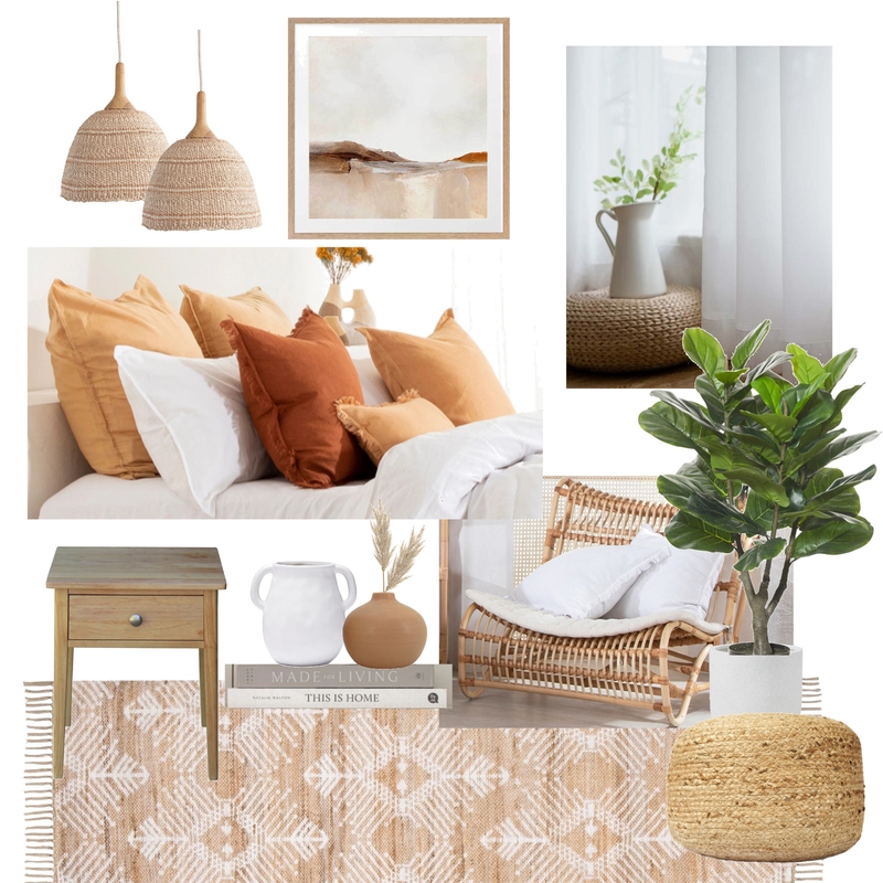Bedroom Sample Board Mood Board by House of Hali Designs on Style Sourcebook