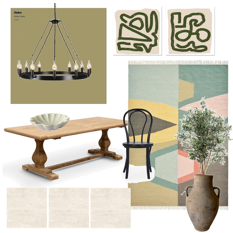 Module 2- Tuscan dining Mood Board by lydiarichardson on Style Sourcebook
