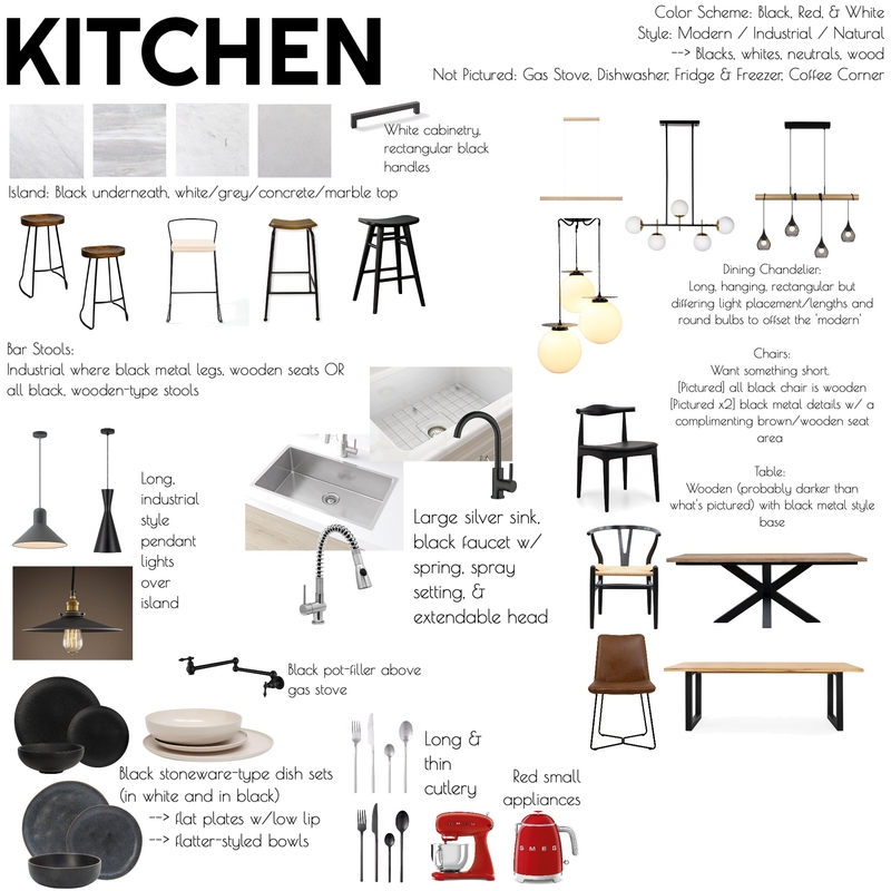 Kitchen & Dining Mood Board by krysgrignon on Style Sourcebook