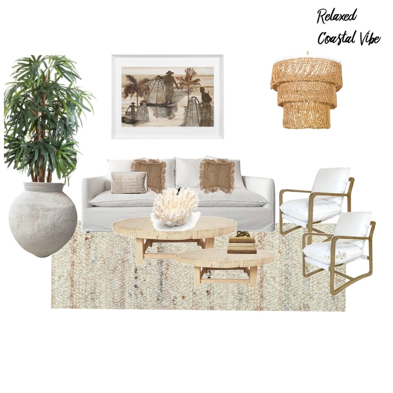 Relaxed Coastal Vibe Mood Board by St. Barts Interiors on Style Sourcebook