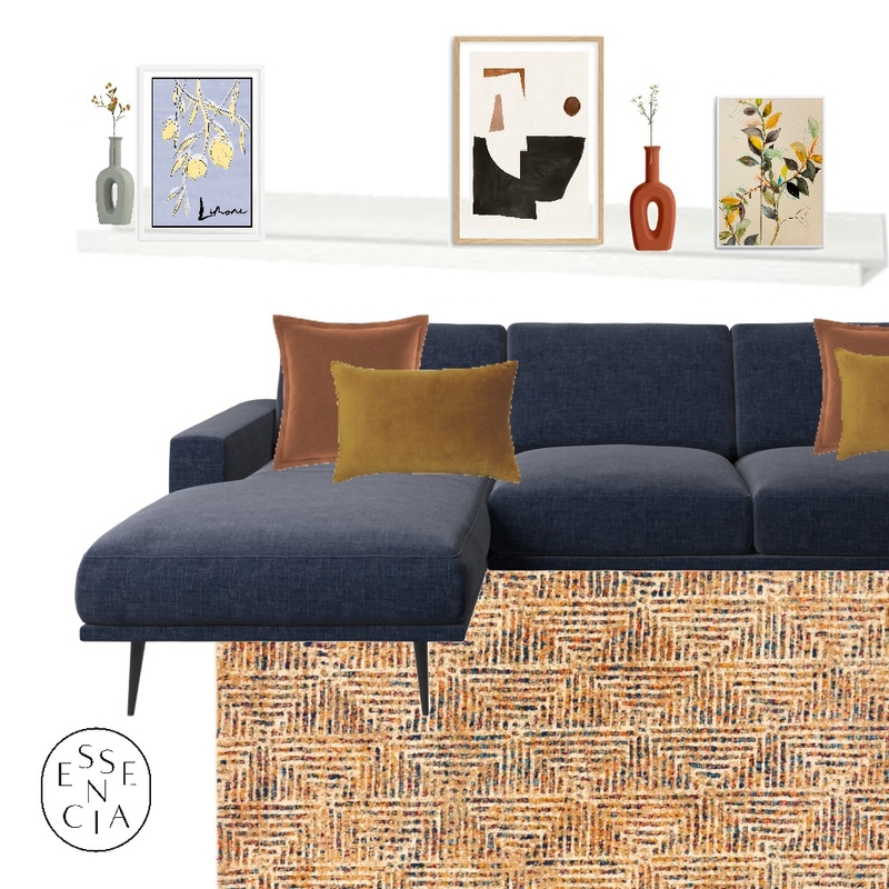 Anastasia's art ledge Mood Board by Essencia Interiors on Style Sourcebook