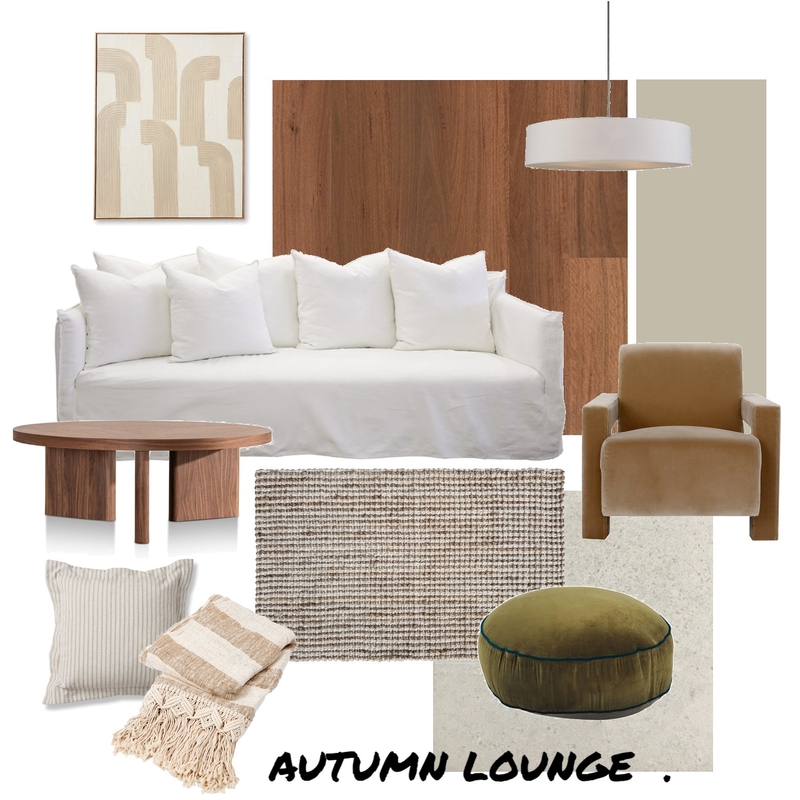 Autumn Lounge Mood Board by Emki Interior Design on Style Sourcebook