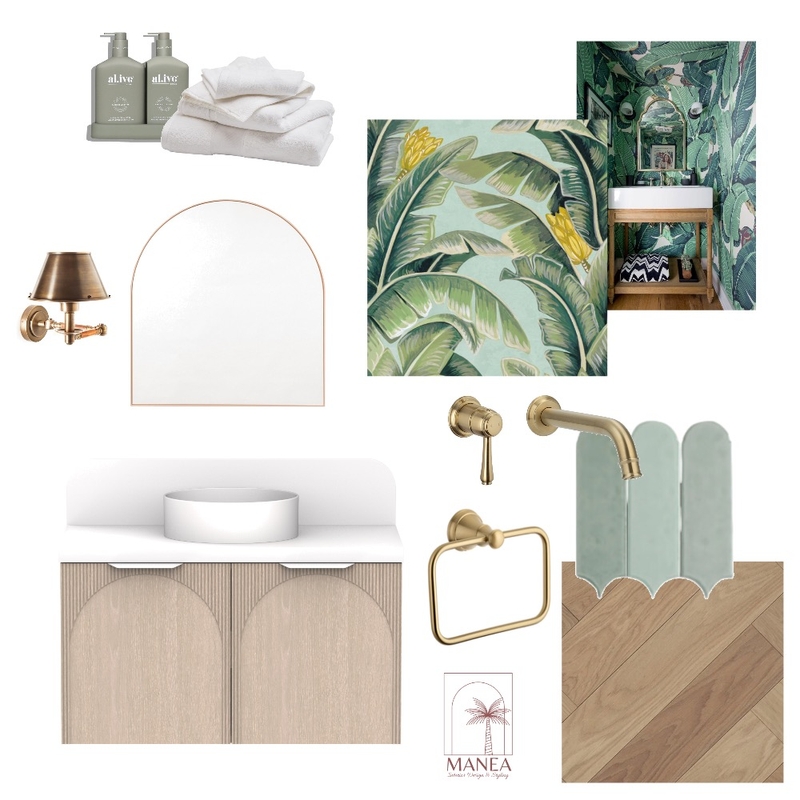 Nile Powder Room Mood Board by Manea Interiors on Style Sourcebook