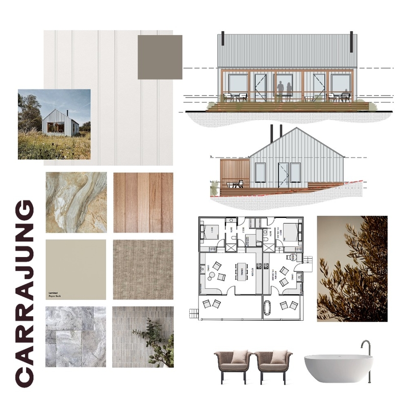 Carrajung Estate - Vine Cottages Mood Board by Rebeka | BuildHer Collective on Style Sourcebook