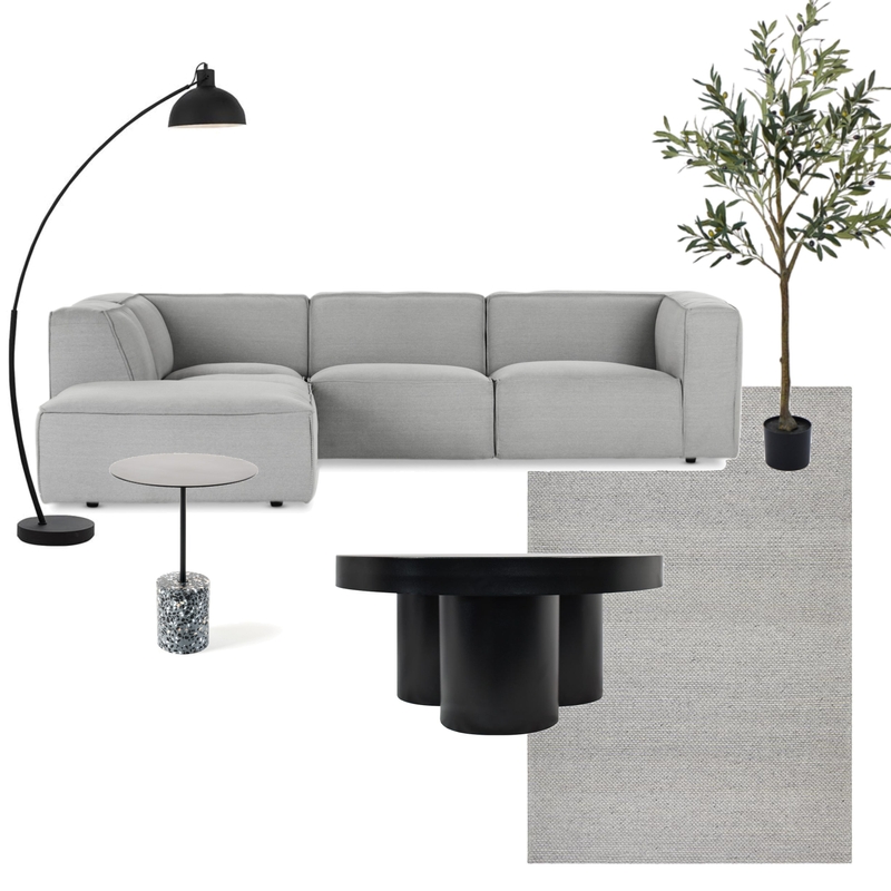 Contemporary Living Room Mood Board by TrixieAnne on Style Sourcebook