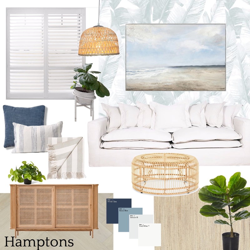 Hamptons Mood Board Mood Board by husbandwifehall@gmail.com on Style Sourcebook