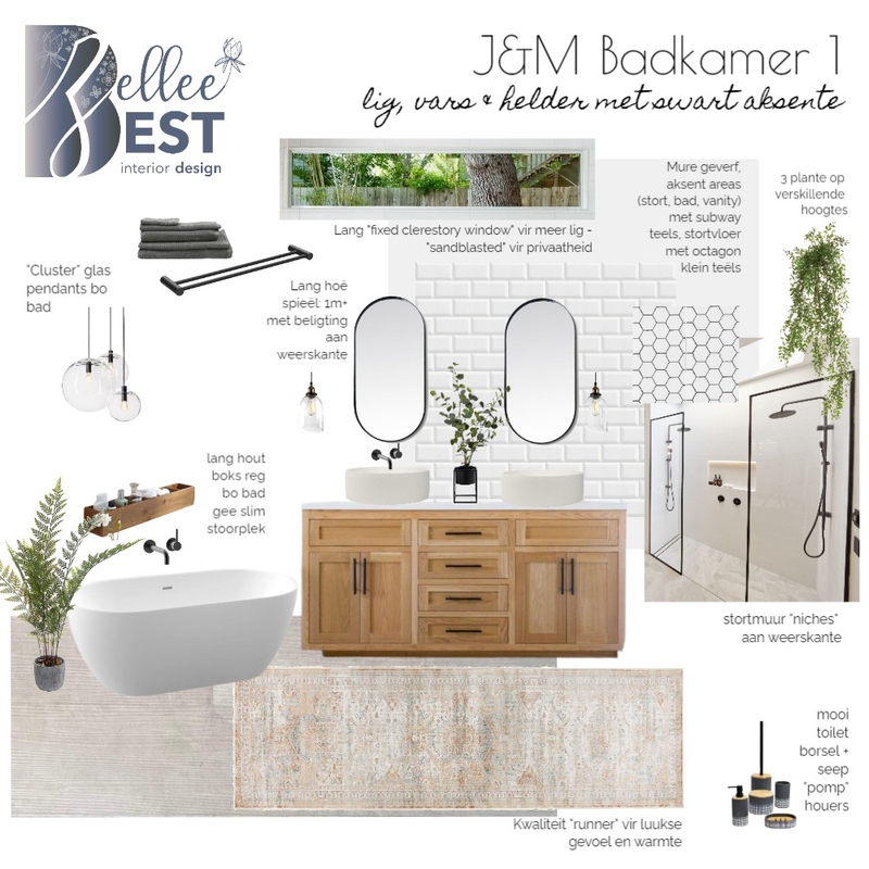 M&J Stoffels badkamer 1 Mood Board by Zellee Best Interior Design on Style Sourcebook