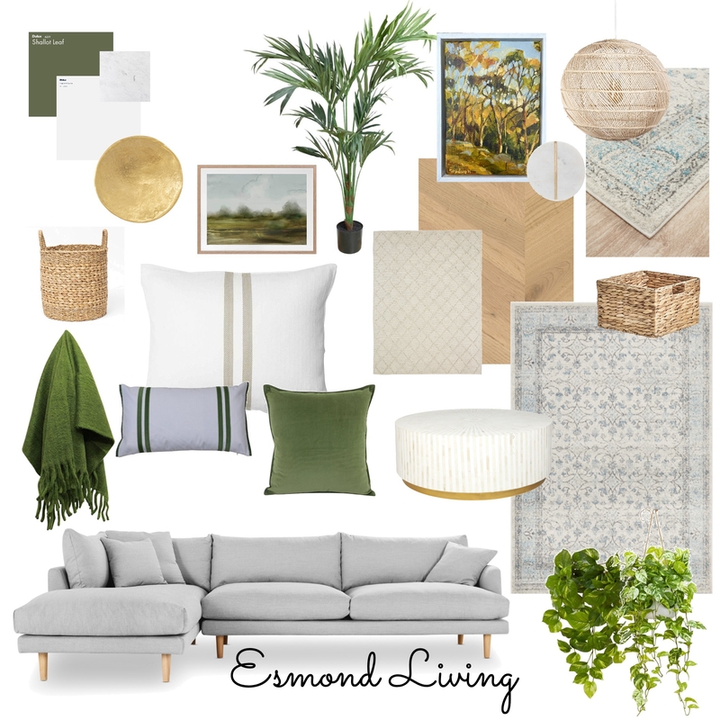 Esmond Living Room Mood Board by Amélia Davis Art & Design on Style Sourcebook